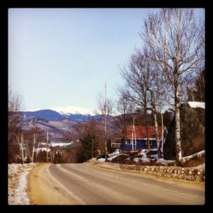 The View of Mt. Washington 87 steps from my front door