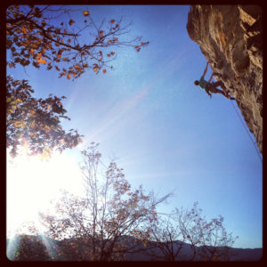 This is not Mozambique...(climbing with Ray Rice at Shell Pond Maine on the day I was supposed to be landing in Malawi)