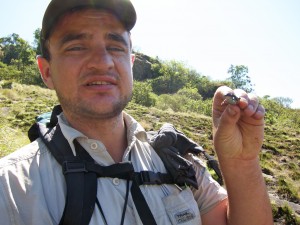 Werner and Frog. Photo by Majka Burhardt